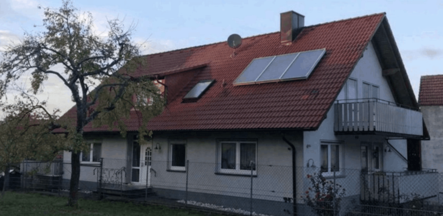 Dachreinigung vorher